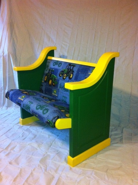 custom John Deere kid pew