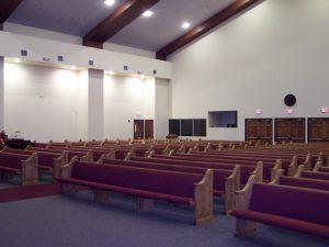church-pews