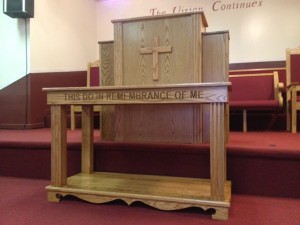 communion table