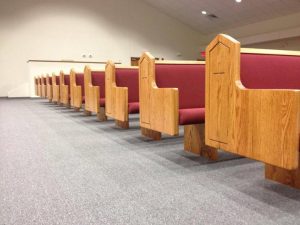 Salisaw, Oklahoma Church Pews