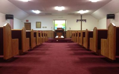 Open Spaces With Church Pews at Wayside Baptist