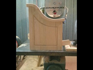 Church pew ends for shipping