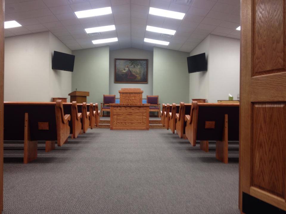 Seventh Day Adventist Alva, Ok inside curch in OK