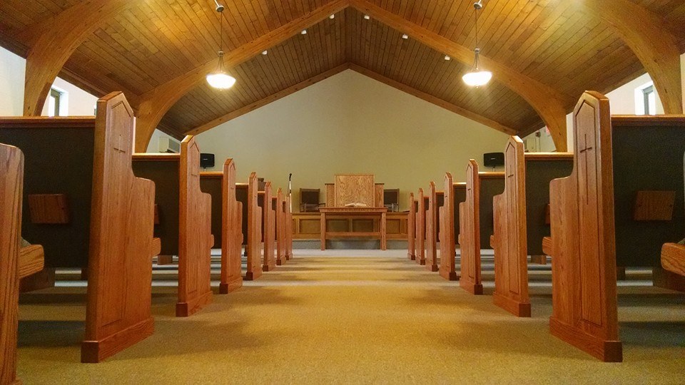 Church Pews for Belleville, Michigan’s Seventh Day Adventist Church