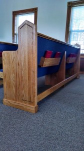 Church pews for Seneca, Mo