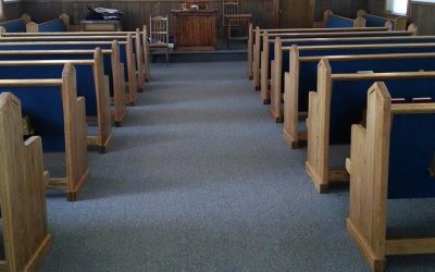 Church Pew Installation in Seneca, Missouri