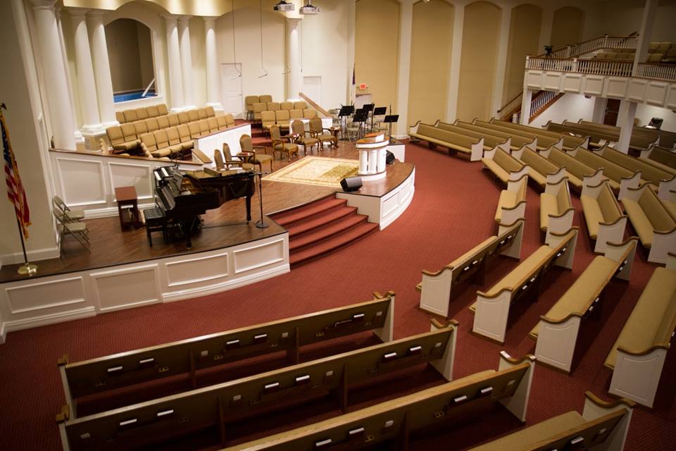 church pews