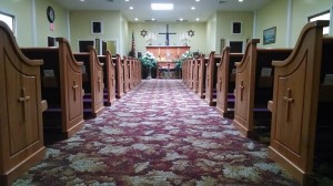coney island church pews and church furniture