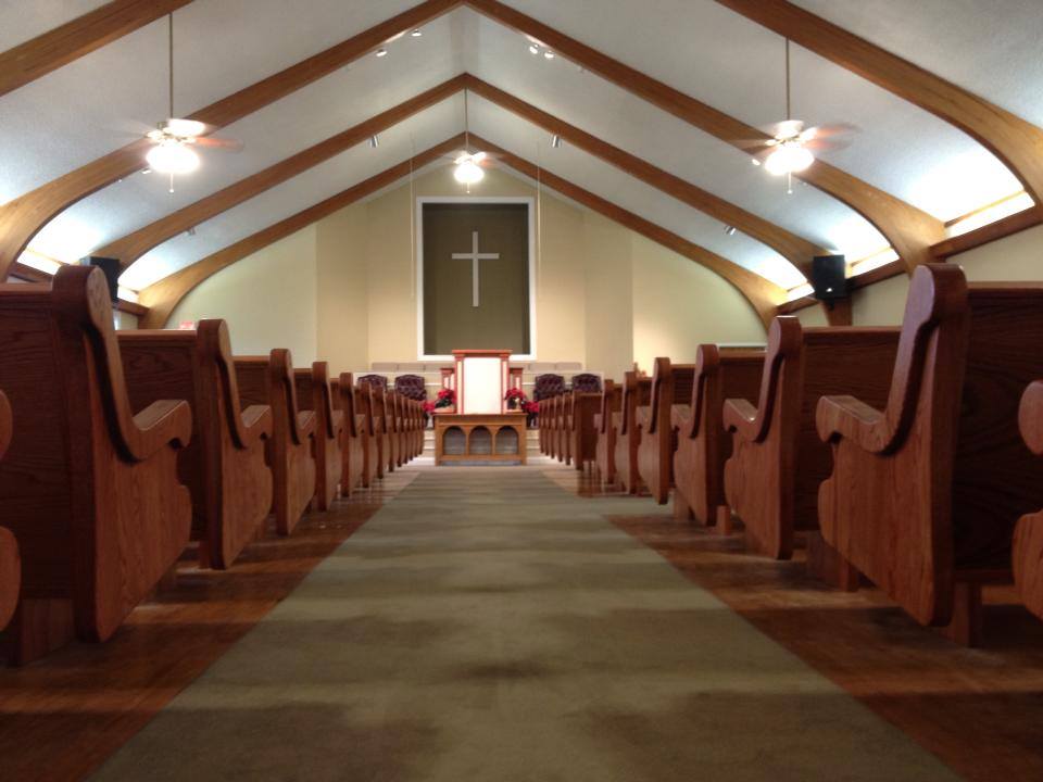 church pews