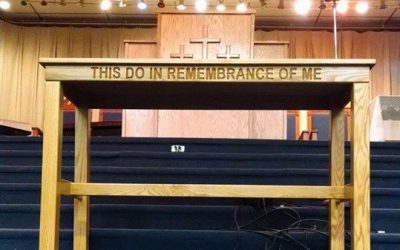 New Church Furniture for St. James Baptist, Lawton, OK