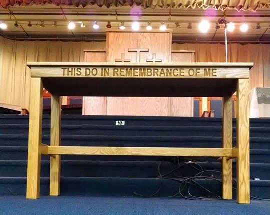 New Church Furniture for St. James Baptist, Lawton, OK