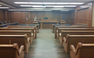 New Courthouse Benches