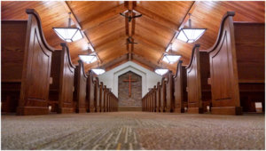 church pews