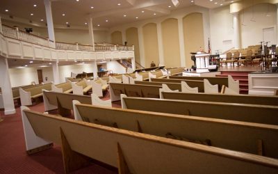 Church Pews Installed in Eros, Louisiana