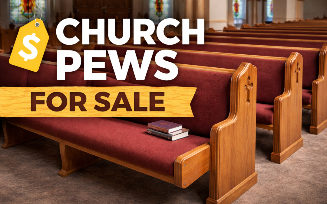 Tips for Pricing Church Chairs and Pews for Sale