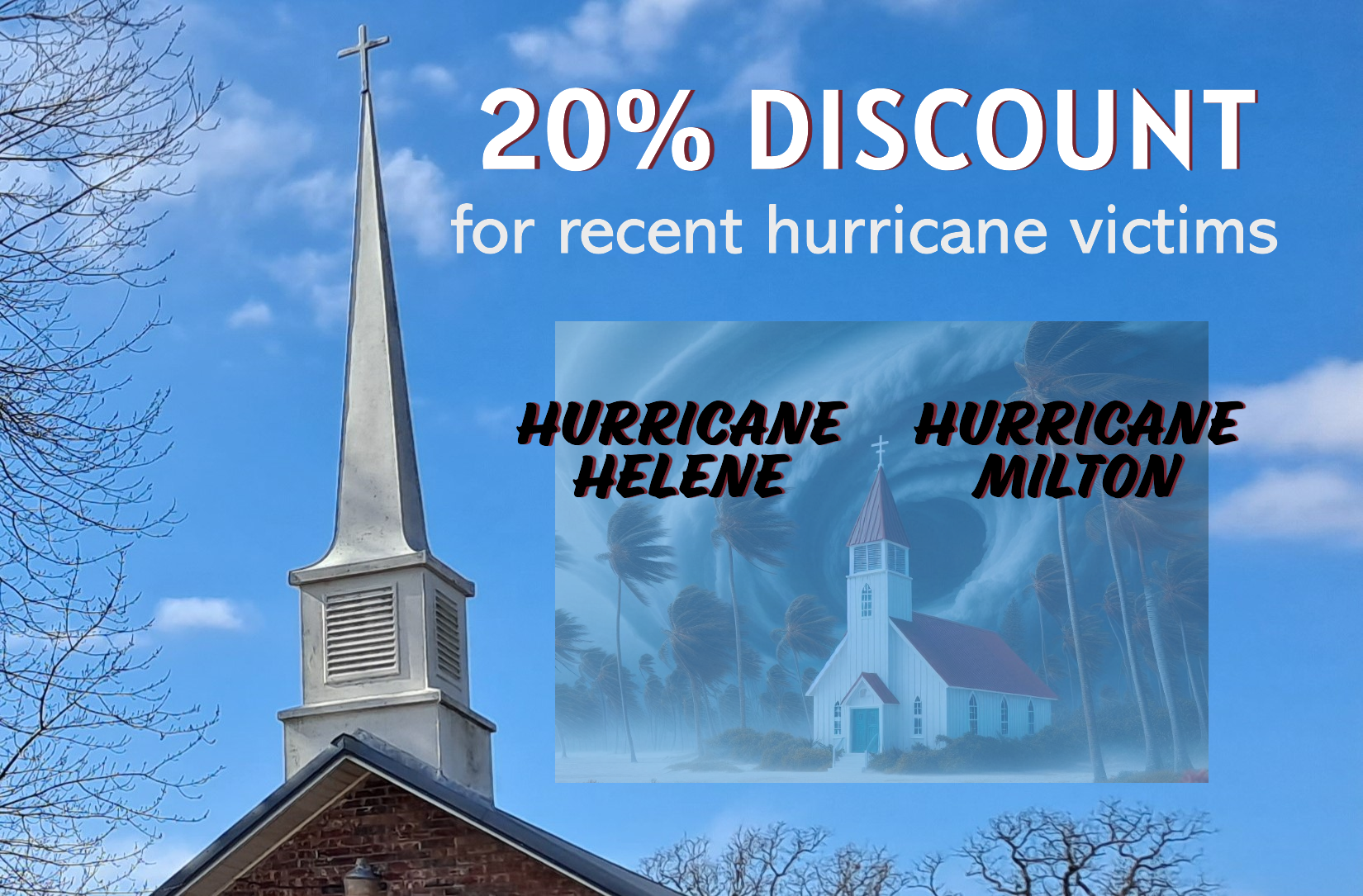 Hurricane Relief Support from Born Again Pews