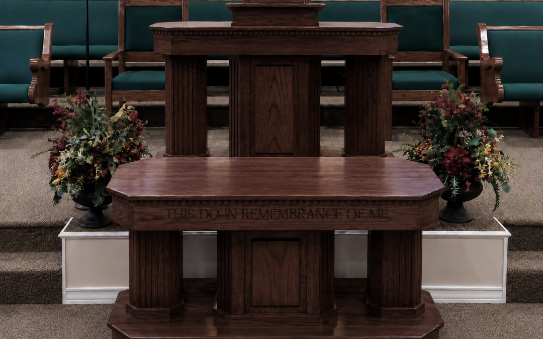 Custom Church Pews and Sanctuary Furniture for St. John’s Baptist Church in Texarkana, TX